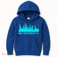 Houston Be Someone Bridge Houston Skyline Hgifttown Be Someone Gift Kids Hoodie thumb 0