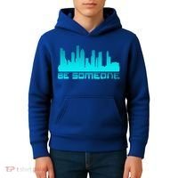 Houston Be Someone Bridge Houston Skyline Hgifttown Be Someone Gift Kids Hoodie thumb 4