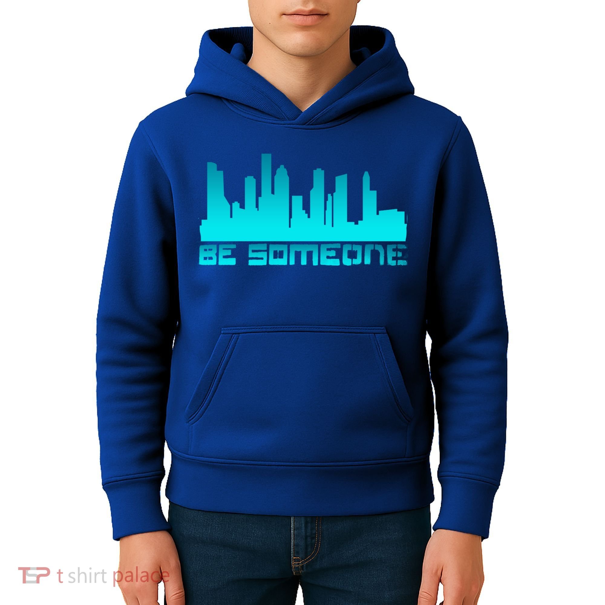 Houston Be Someone Bridge Houston Skyline Hgifttown Be Someone Gift Kids Hoodie