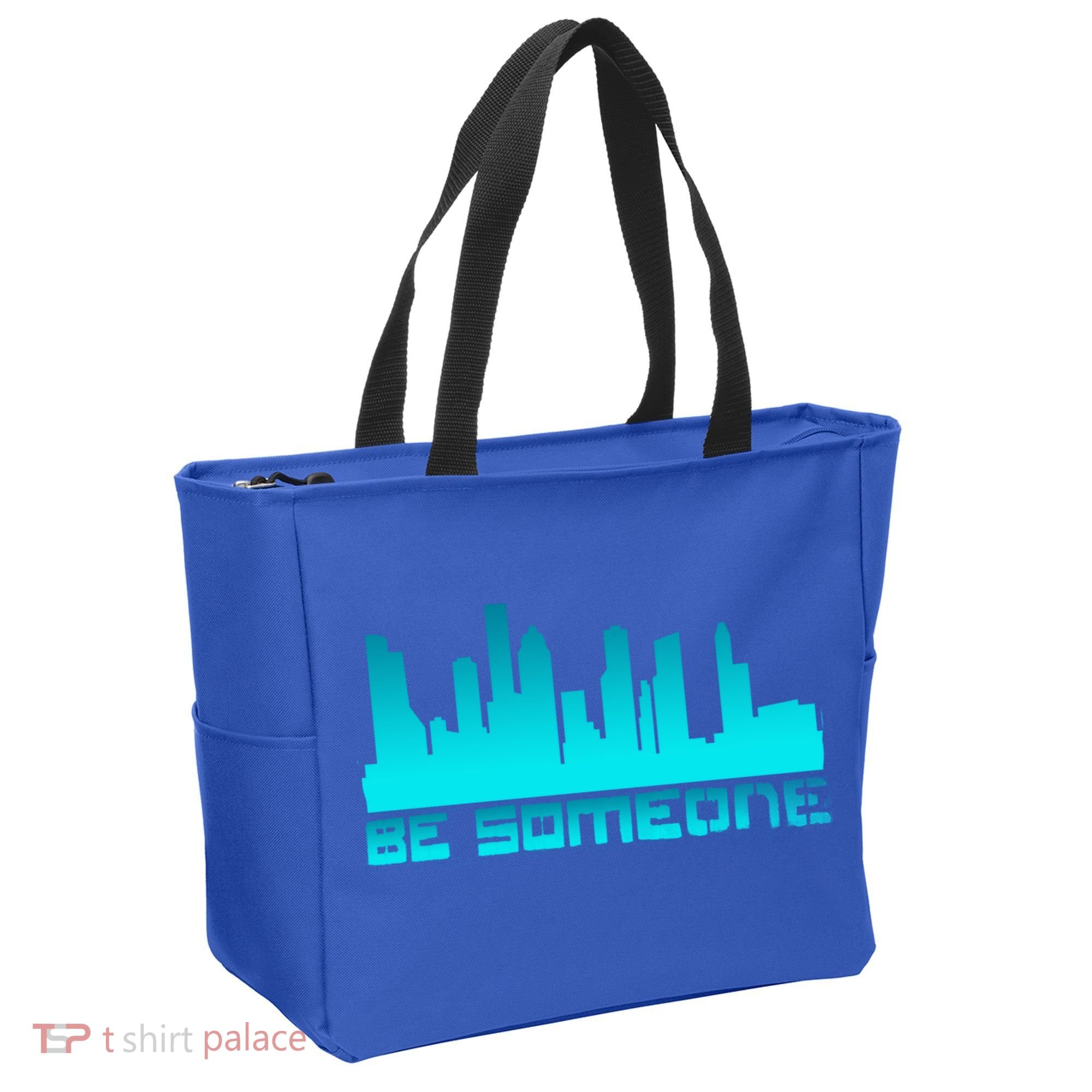 Houston Be Someone Bridge Houston Skyline Hgifttown Be Someone Gift Tote Bag