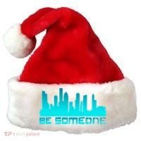 Houston Be Someone Bridge Houston Skyline Hgifttown Be Someone Gift Santa Hat thumb 0