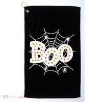 Halloween Boo Spider Web Spooky Season Golf Towel thumb 0