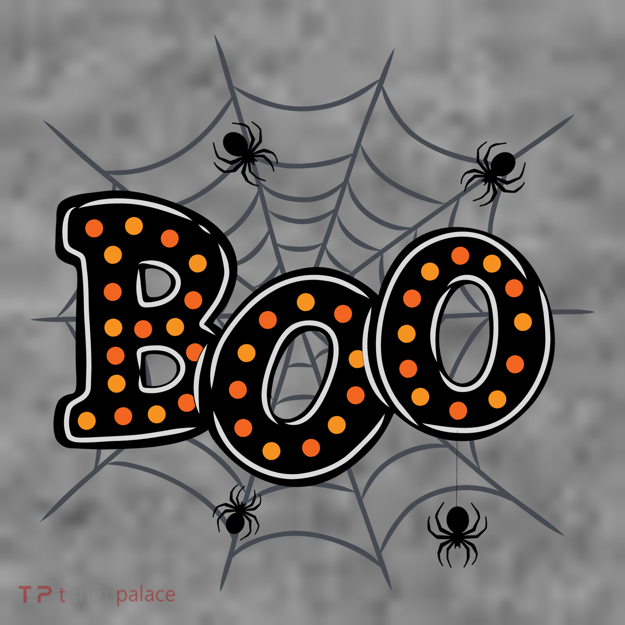 Halloween Boo Spider Web Spooky Season Hoodie