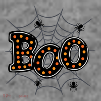 Halloween Boo Spider Web Spooky Season Toddler Hoodie thumb 2