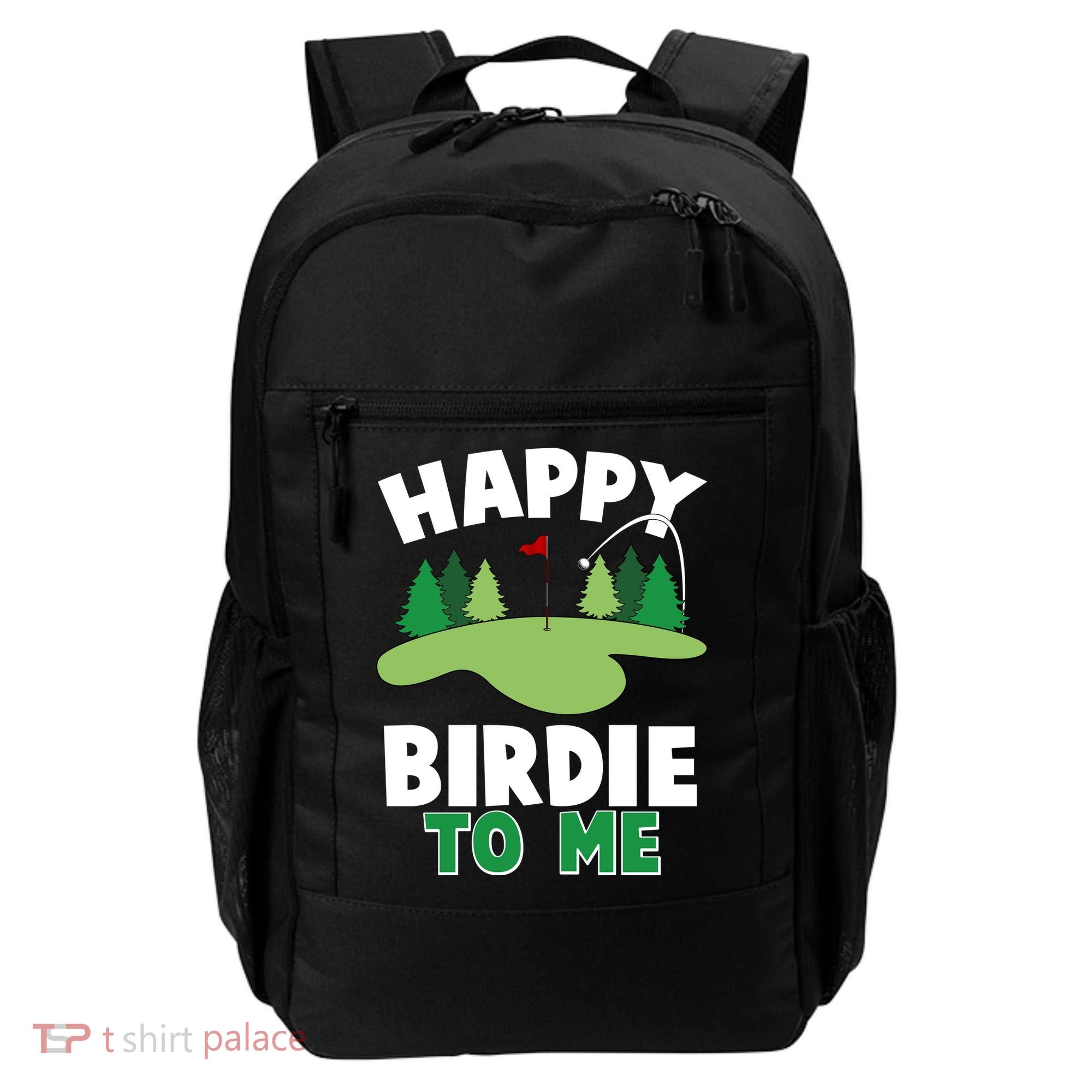 Happy Birdie To Me Golfing Backpack