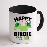 Happy Birdie To Me Golfing Coffee Mug thumb 1