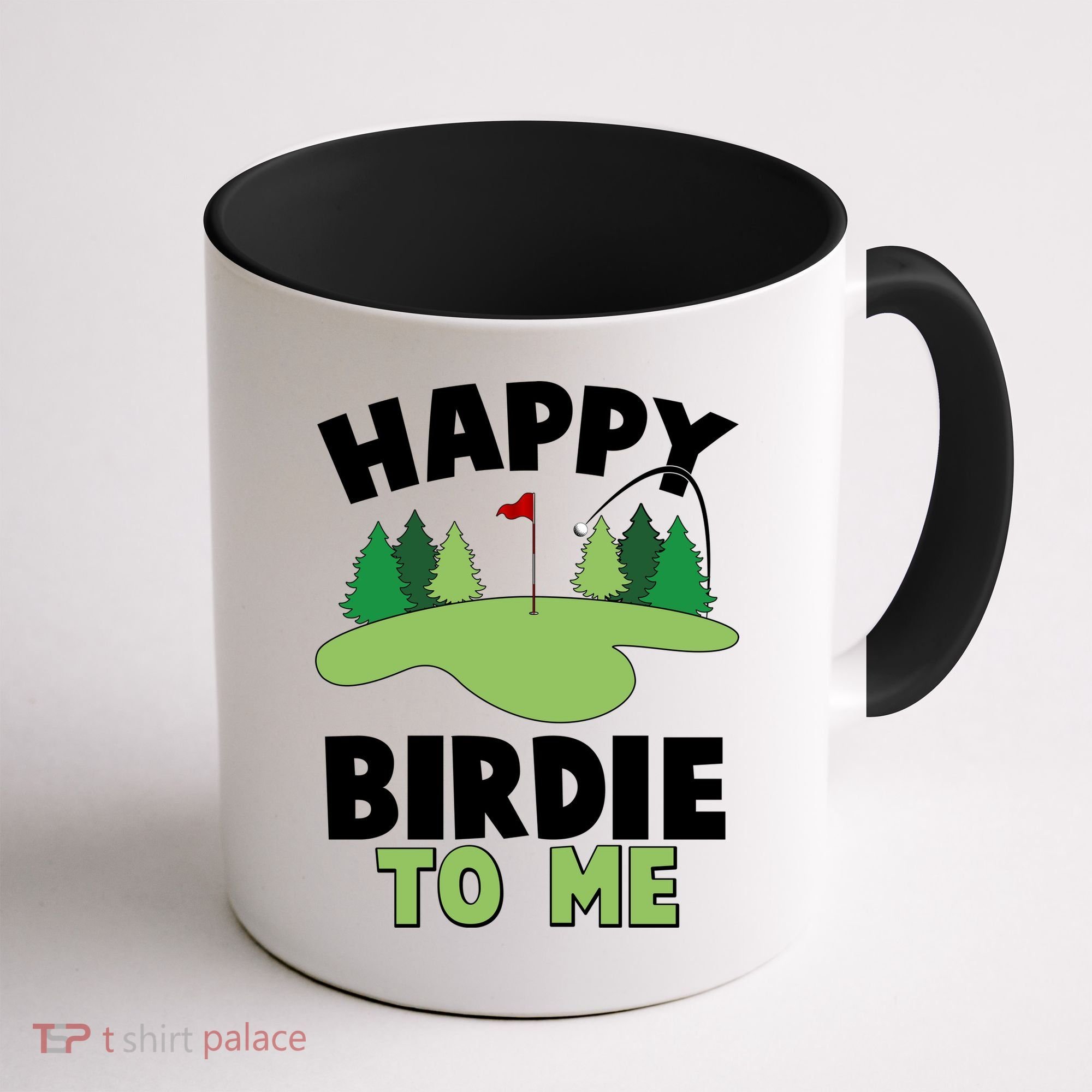 Happy Birdie To Me Golfing Coffee Mug