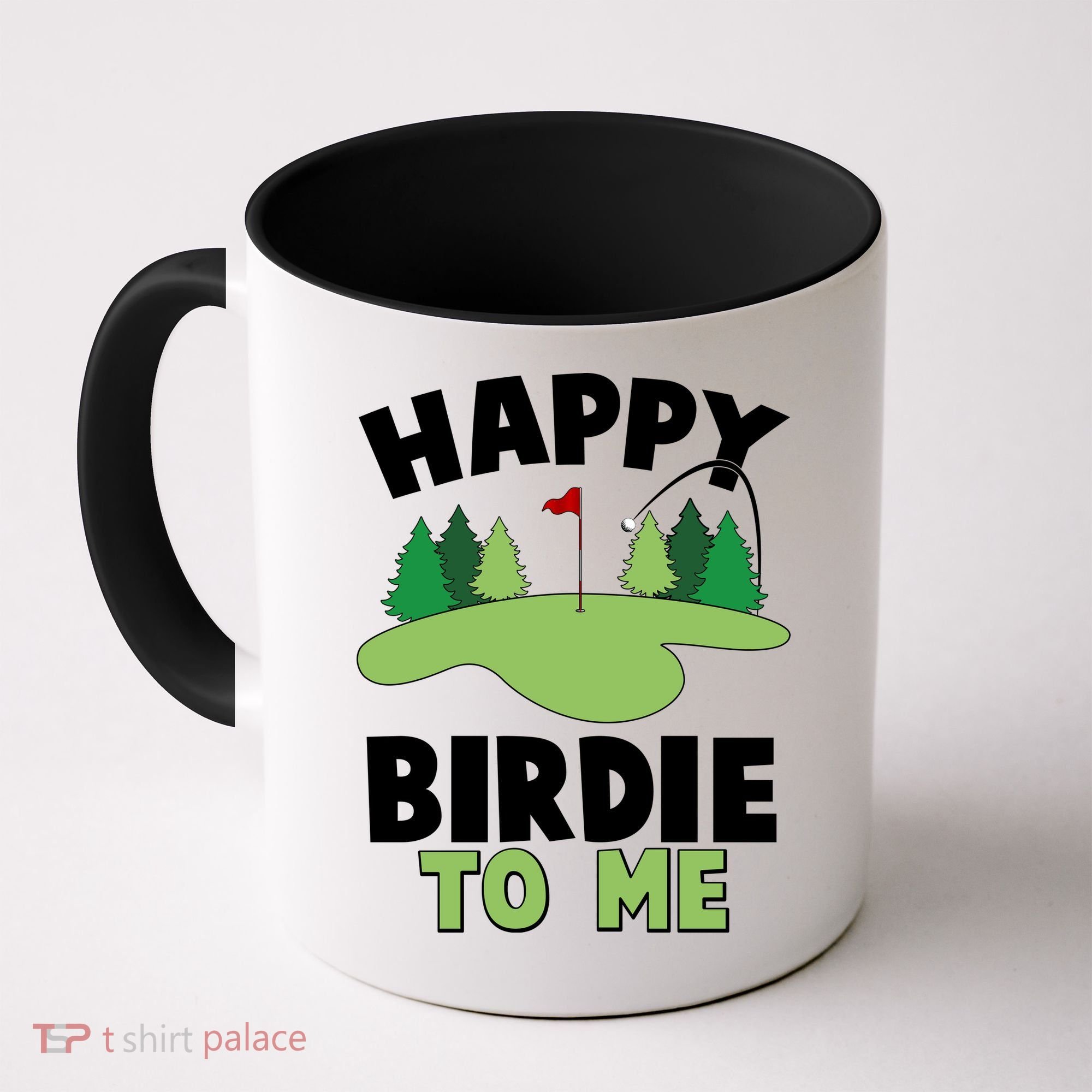Happy Birdie To Me Golfing Coffee Mug