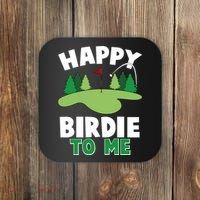 Happy Birdie To Me Golfing Coaster thumb 0