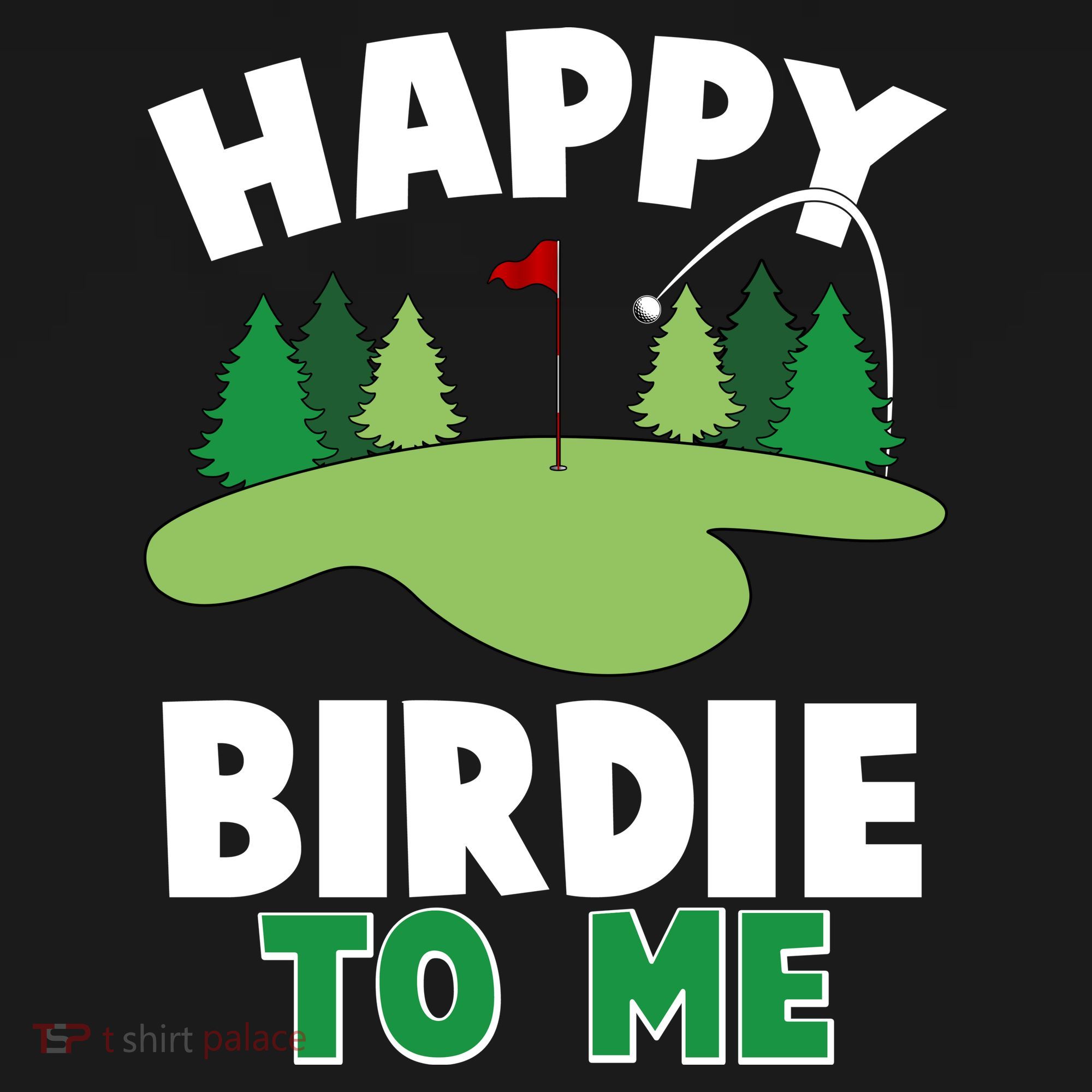 Happy Birdie To Me Golfing Mousepad