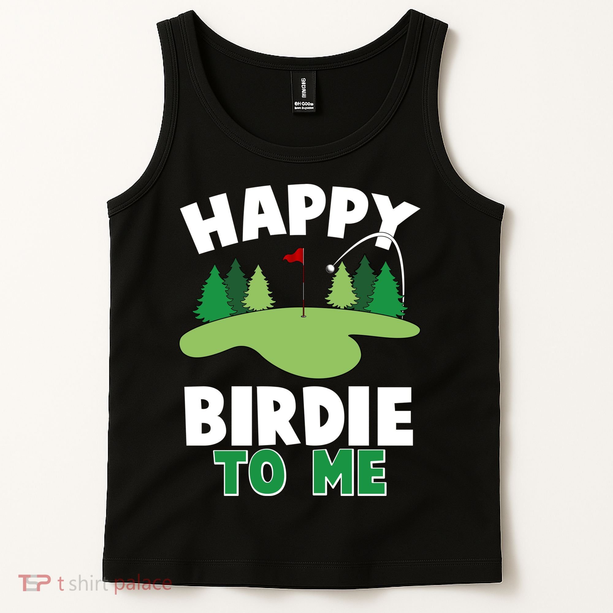 Happy Birdie To Me Golfing Tank Top