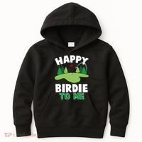 Happy Birdie To Me Golfing Kids Hoodie thumb 0