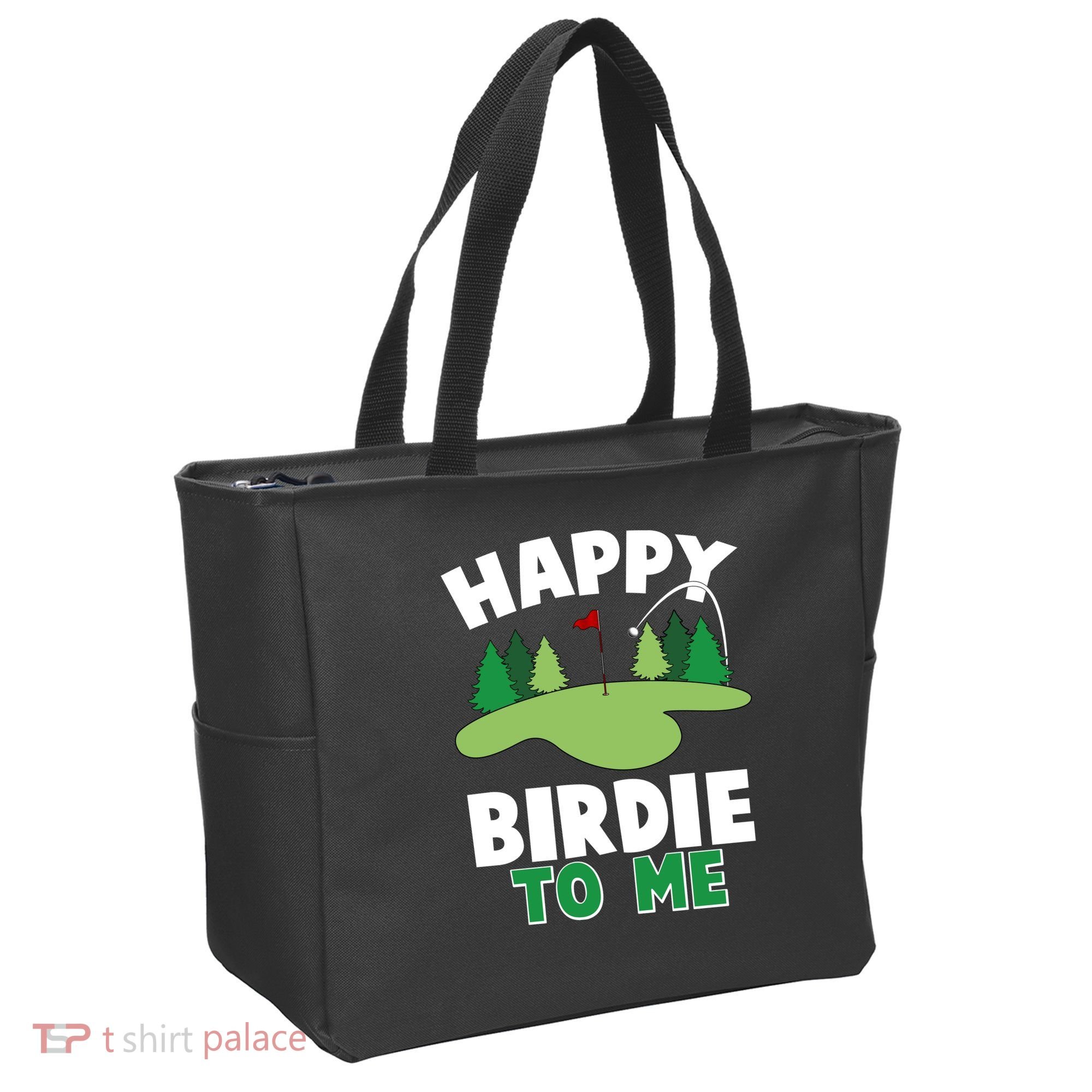 Happy Birdie To Me Golfing Tote Bag
