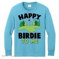 Happy Birdie To Me Golfing Kids Long Sleeve Shirt thumb 0
