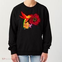 Hummingbird Bird Tree Beautiful Nature Spirit Women's Sweatshirt thumb 0