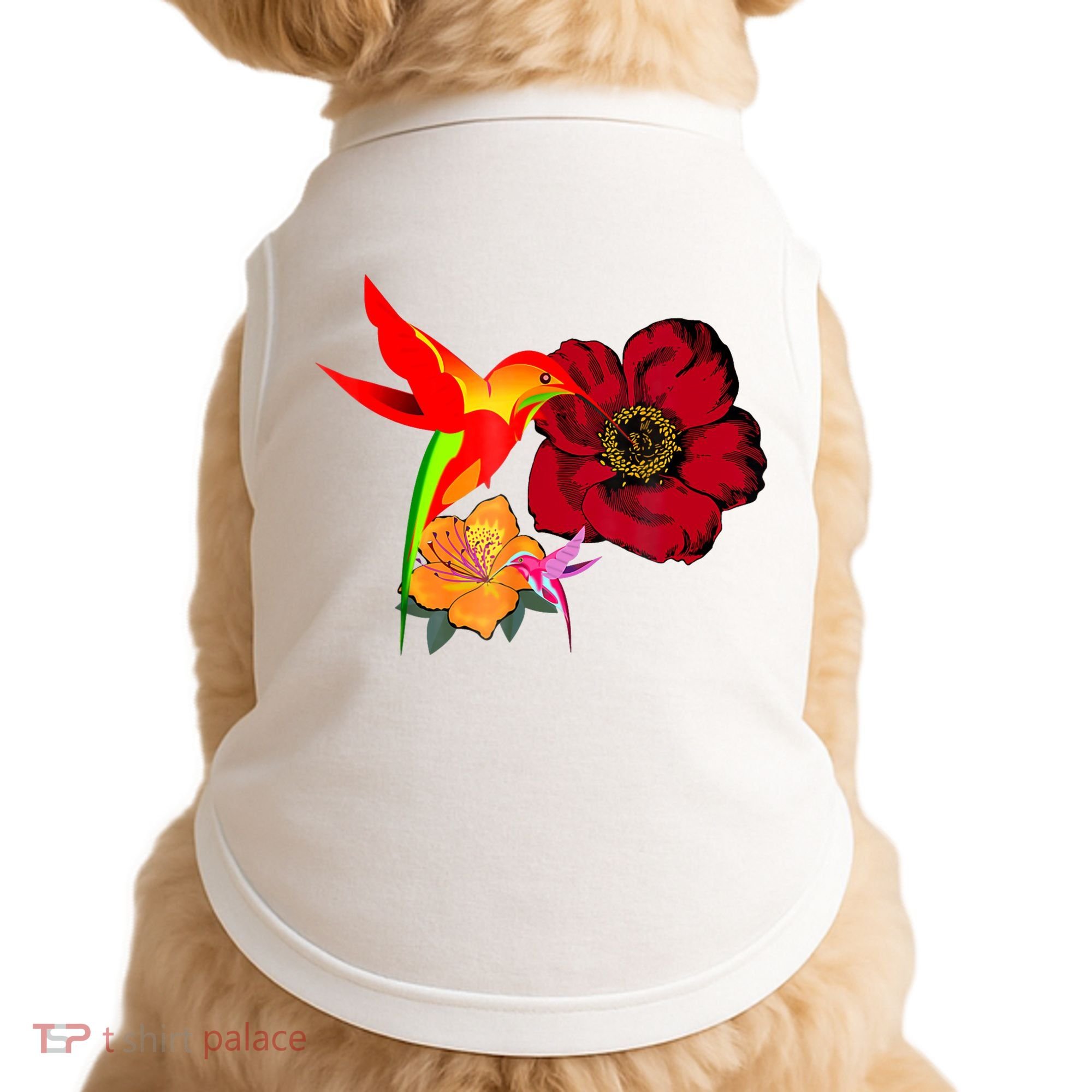 Hummingbird Bird Tree Beautiful Nature Spirit Doggie Tank
