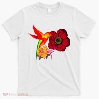 Hummingbird Bird Tree Beautiful Nature Spirit T-Shirt thumb 0