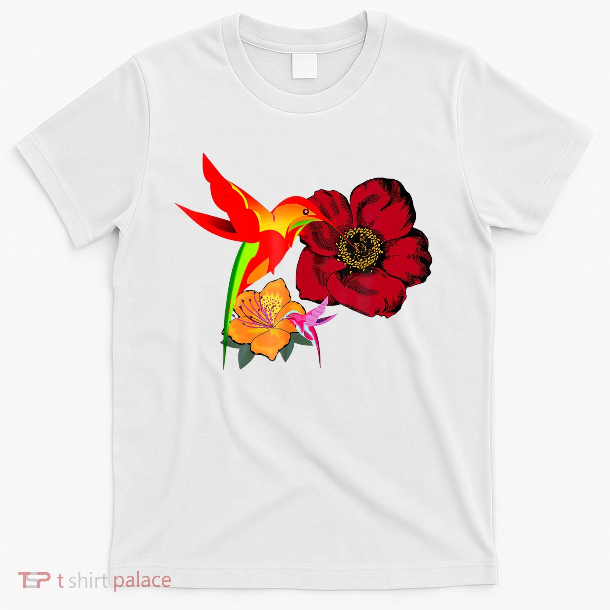 Hummingbird Bird Tree Beautiful Nature Spirit T-Shirt