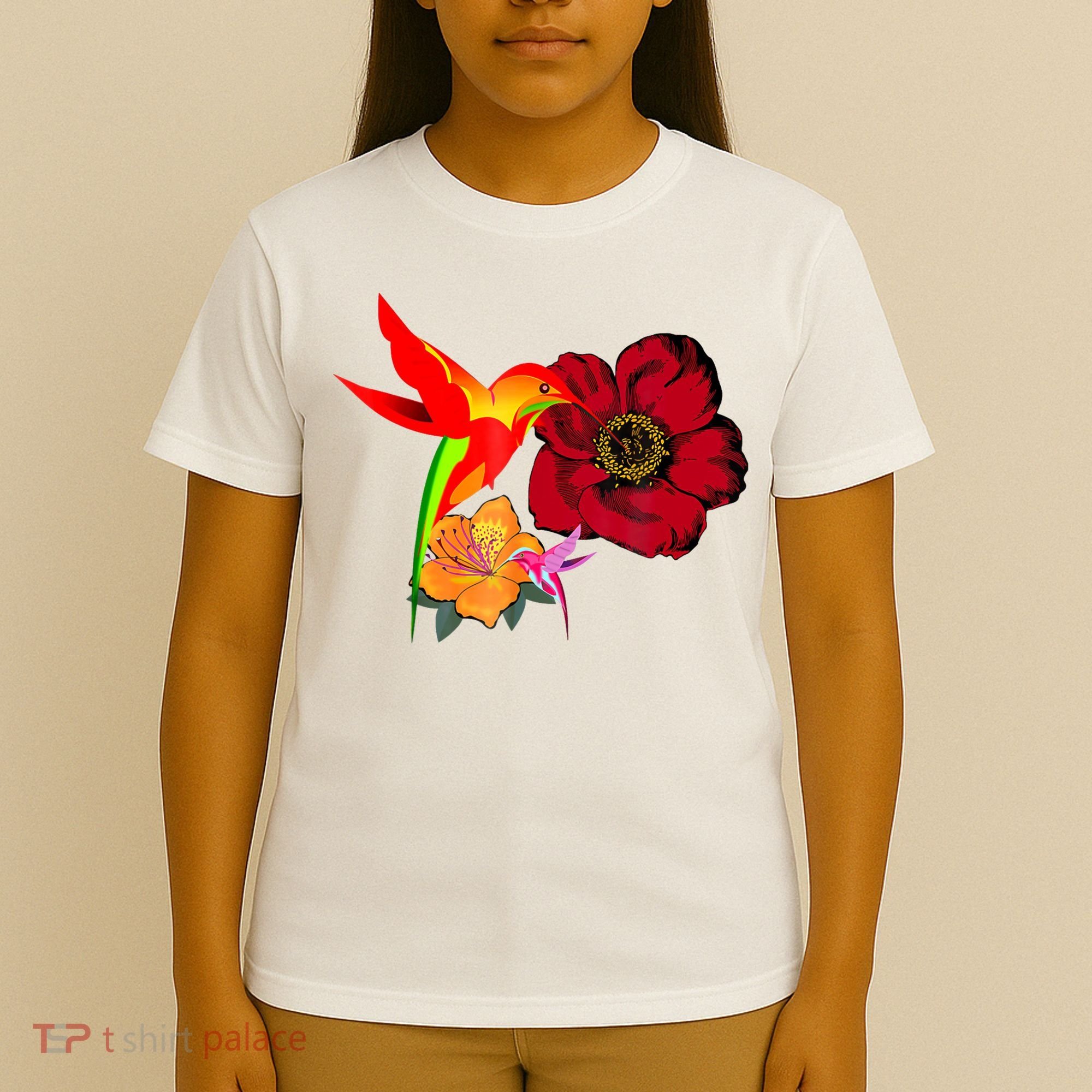 Hummingbird Bird Tree Beautiful Nature Spirit T-Shirt