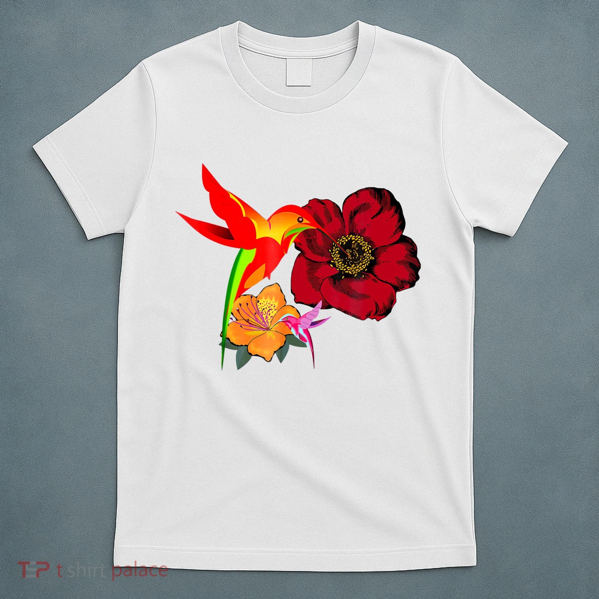 Hummingbird Bird Tree Beautiful Nature Spirit T-Shirt