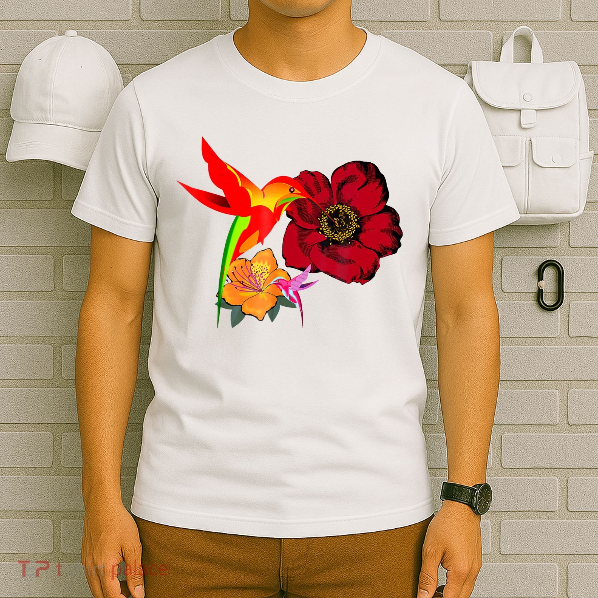 Hummingbird Bird Tree Beautiful Nature Spirit T-Shirt