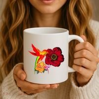 Hummingbird Bird Tree Beautiful Nature Spirit Coffee Mug thumb 3