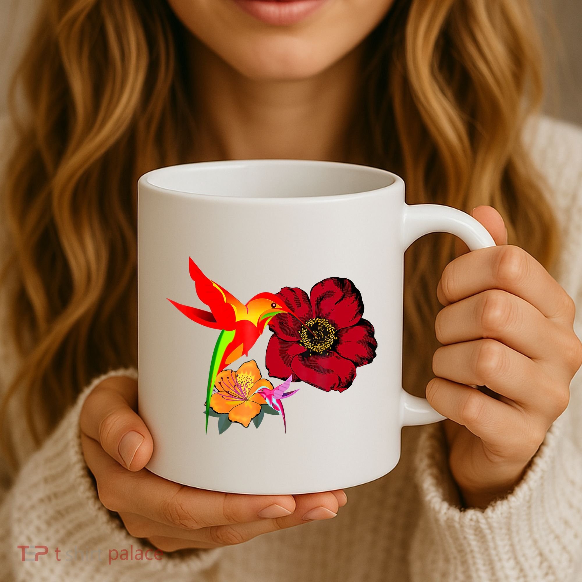 Hummingbird Bird Tree Beautiful Nature Spirit Coffee Mug