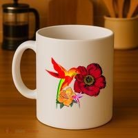 Hummingbird Bird Tree Beautiful Nature Spirit Coffee Mug thumb 4