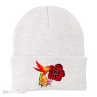 Hummingbird Bird Tree Beautiful Nature Spirit Beanie thumb 0