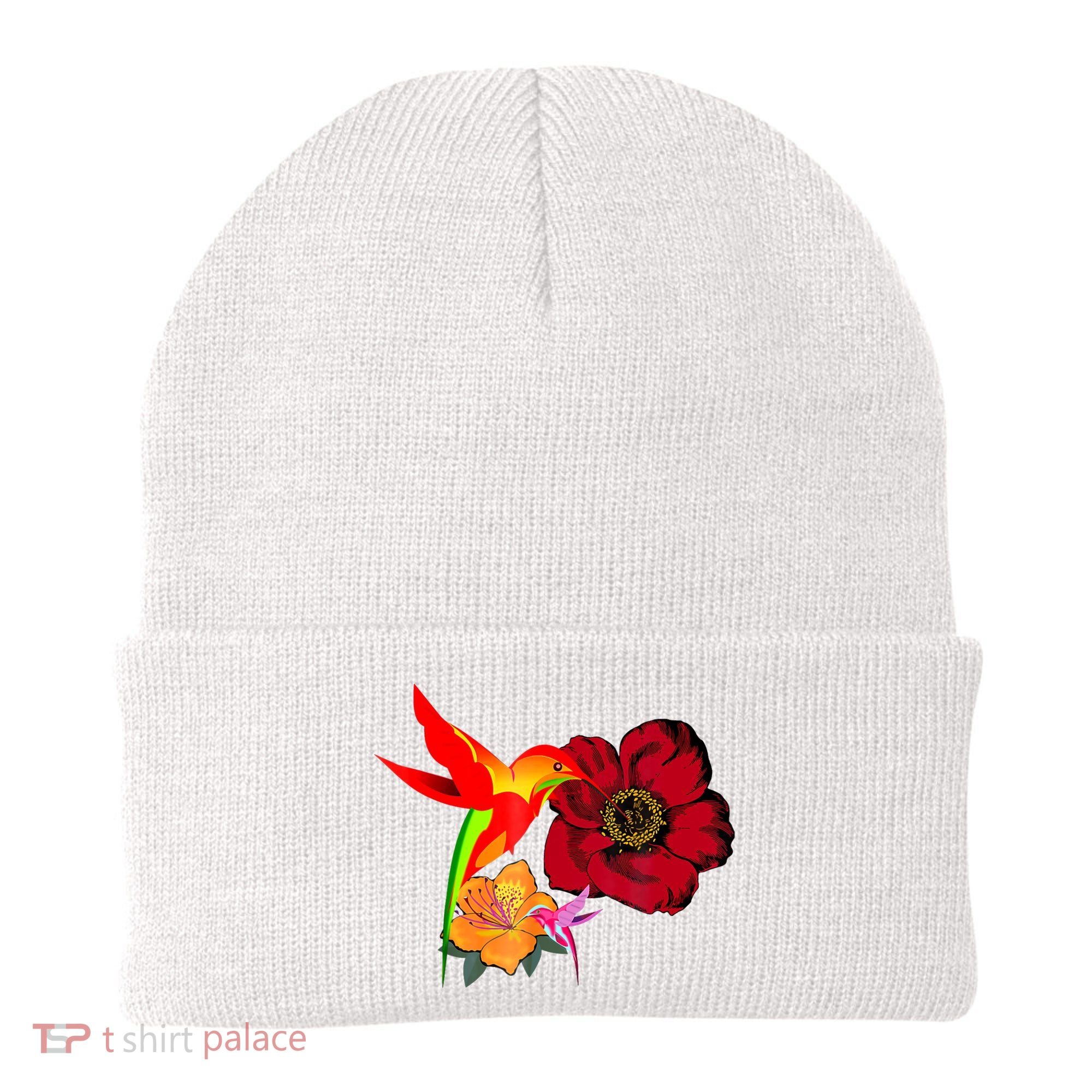 Hummingbird Bird Tree Beautiful Nature Spirit Beanie