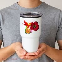 Hummingbird Bird Tree Beautiful Nature Spirit Tumbler thumb 2