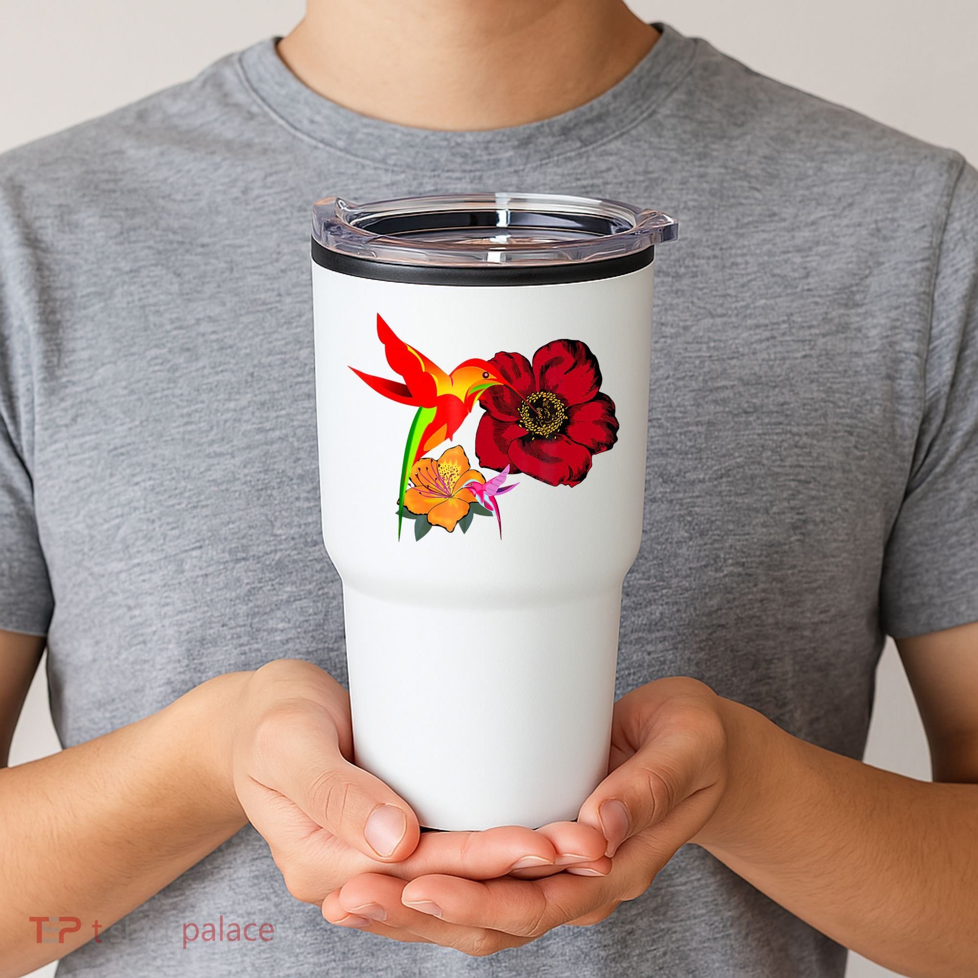 Hummingbird Bird Tree Beautiful Nature Spirit Tumbler