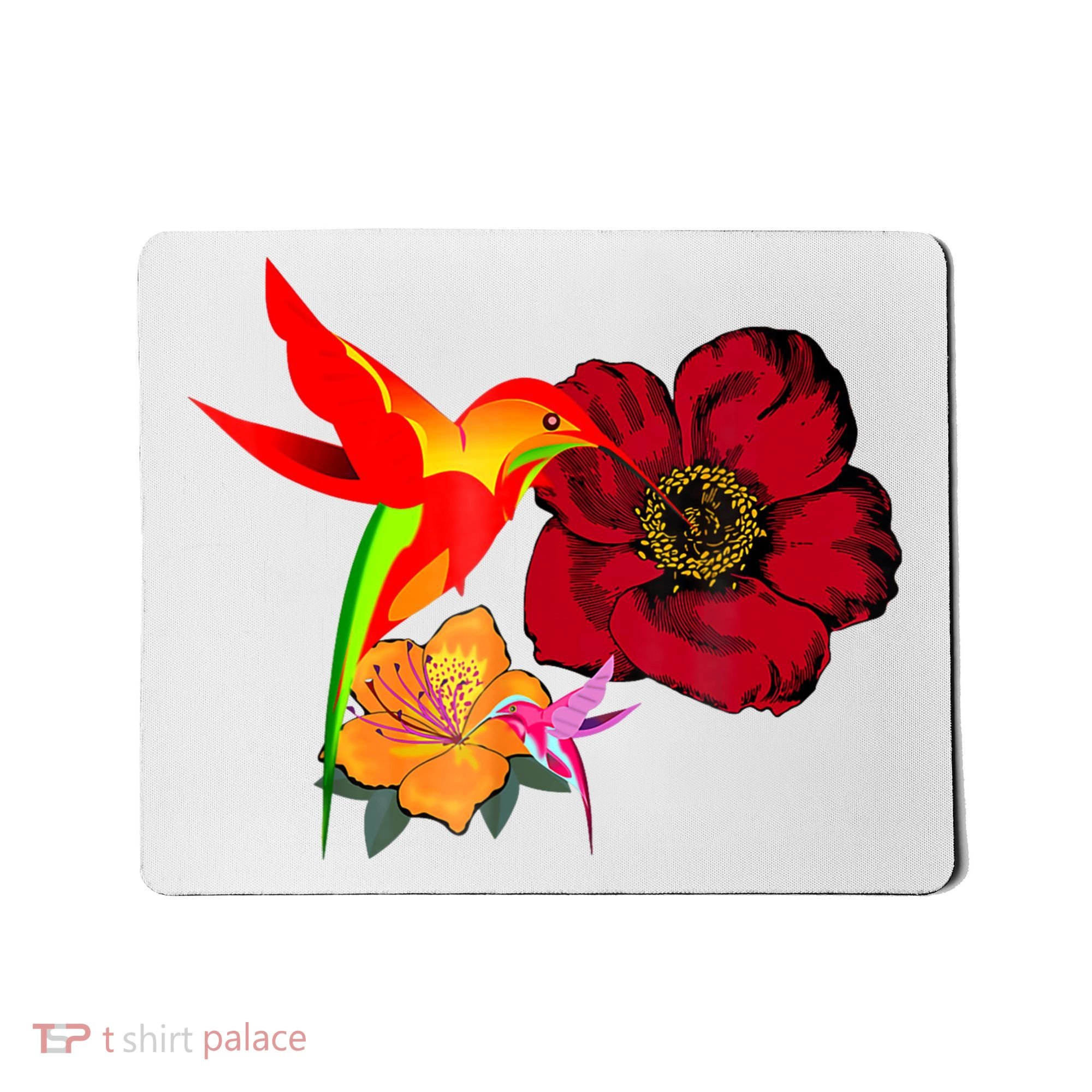 Hummingbird Bird Tree Beautiful Nature Spirit Mousepad