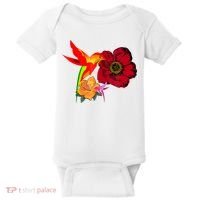 Hummingbird Bird Tree Beautiful Nature Spirit Baby Bodysuit thumb 0