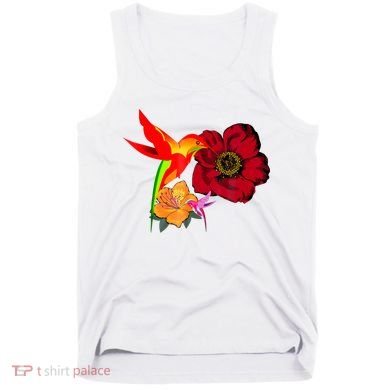 Hummingbird Bird Tree Beautiful Nature Spirit Tank Top