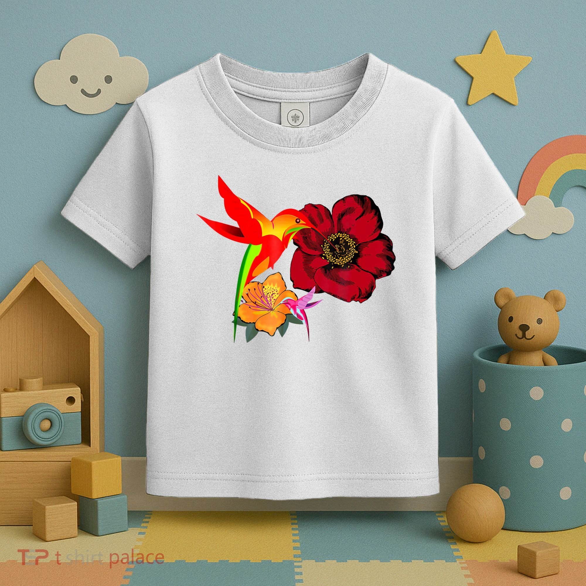 Hummingbird Bird Tree Beautiful Nature Spirit Toddler T-Shirt