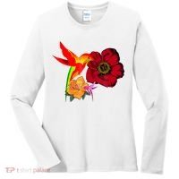 Hummingbird Bird Tree Beautiful Nature Spirit Women's Long Sleeve Shirt thumb 0