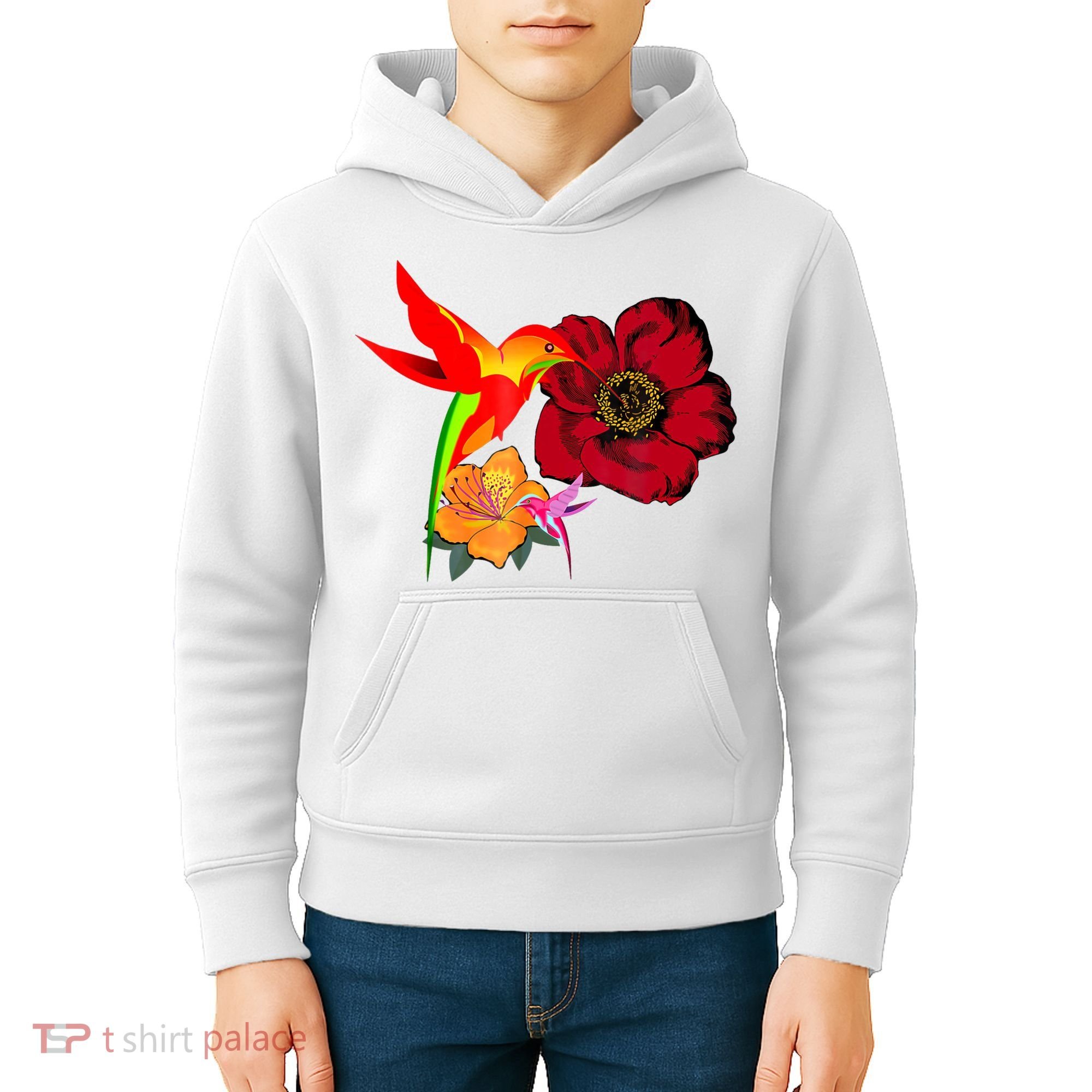 Hummingbird Bird Tree Beautiful Nature Spirit Kids Hoodie
