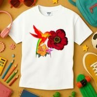 Hummingbird Bird Tree Beautiful Nature Spirit Kids T-Shirt thumb 3