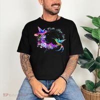 Hummingbird Bird Tree Beautiful Nature Spirit Comfort Colors T-Shirt thumb 3