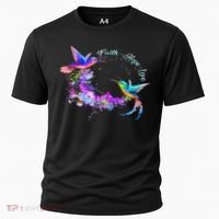 Hummingbird Bird Tree Beautiful Nature Spirit Cooling Performance Crew T-Shirt thumb 0