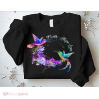 Hummingbird Bird Tree Beautiful Nature Spirit Sweatshirt thumb 2
