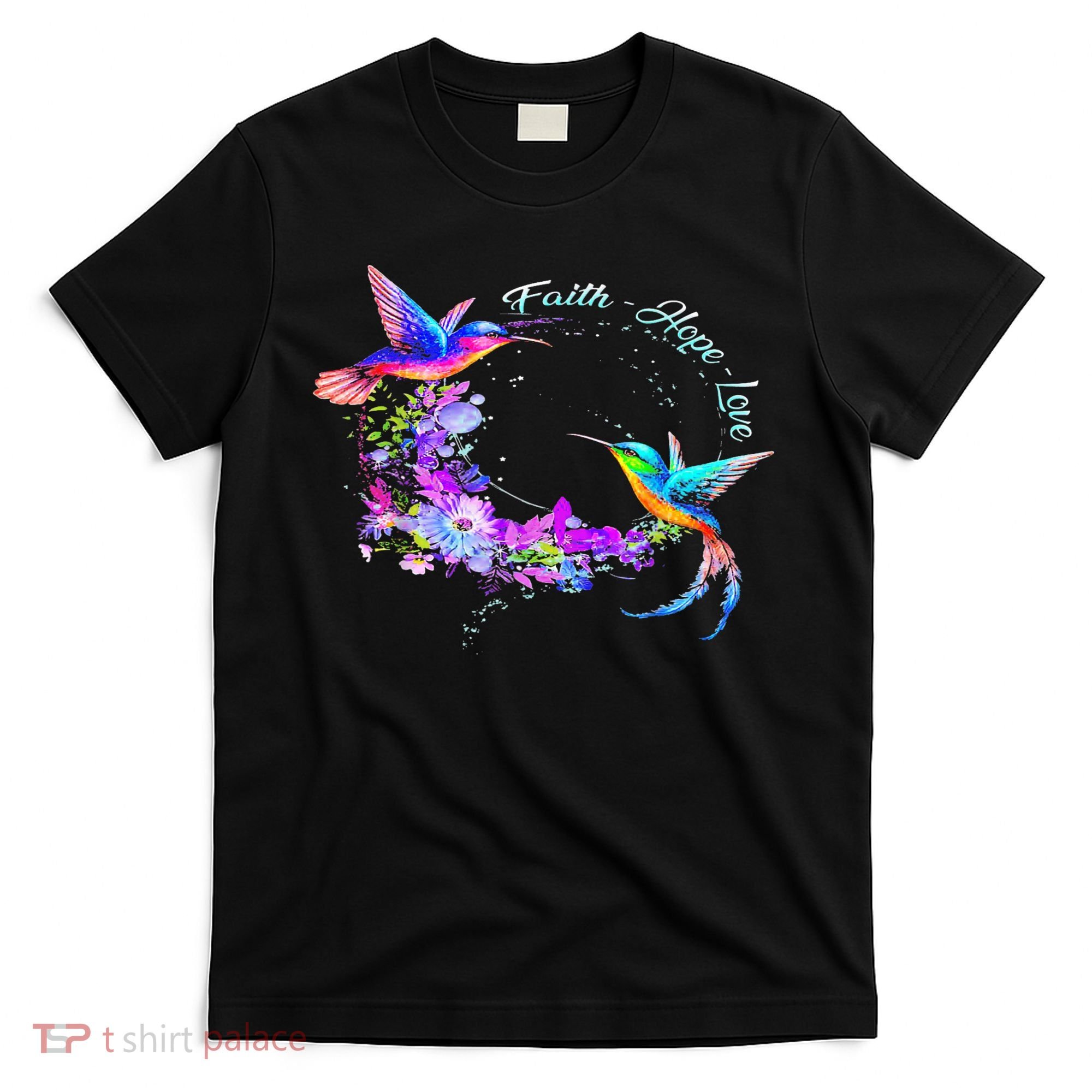 Hummingbird Bird Tree Beautiful Nature Spirit T-Shirt