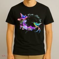 Hummingbird Bird Tree Beautiful Nature Spirit T-Shirt thumb 3