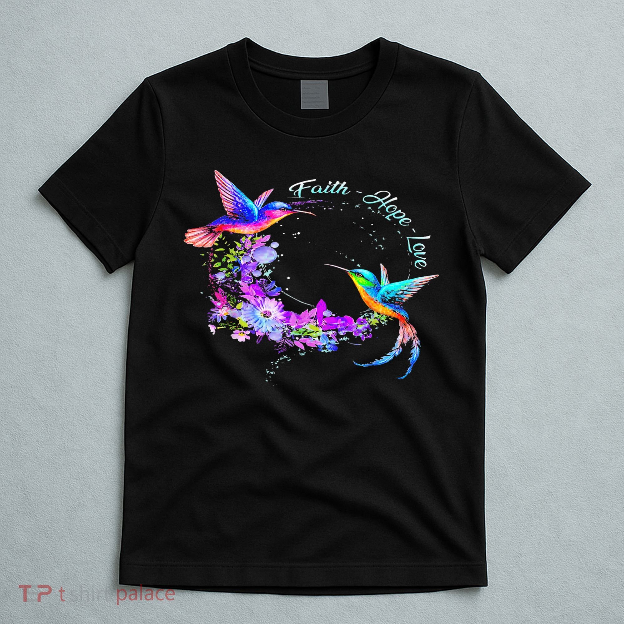 Hummingbird Bird Tree Beautiful Nature Spirit T-Shirt