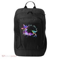 Hummingbird Bird Tree Beautiful Nature Spirit City Backpack thumb 0