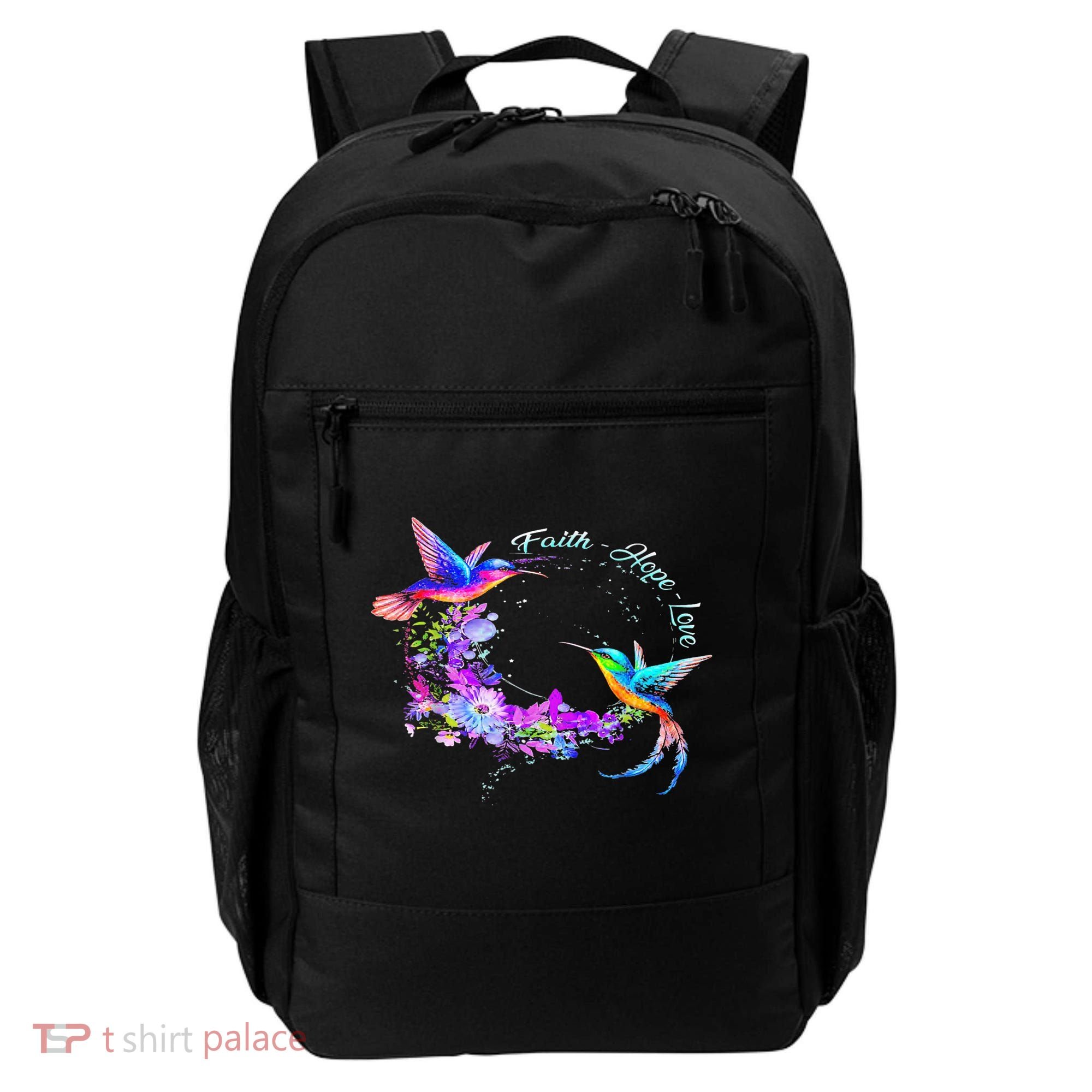 Hummingbird Bird Tree Beautiful Nature Spirit Backpack