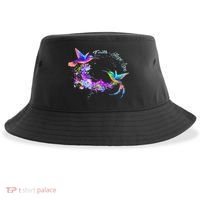 Hummingbird Bird Tree Beautiful Nature Spirit Sustainable Bucket Hat thumb 0