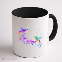 Hummingbird Bird Tree Beautiful Nature Spirit Coffee Mug thumb 1