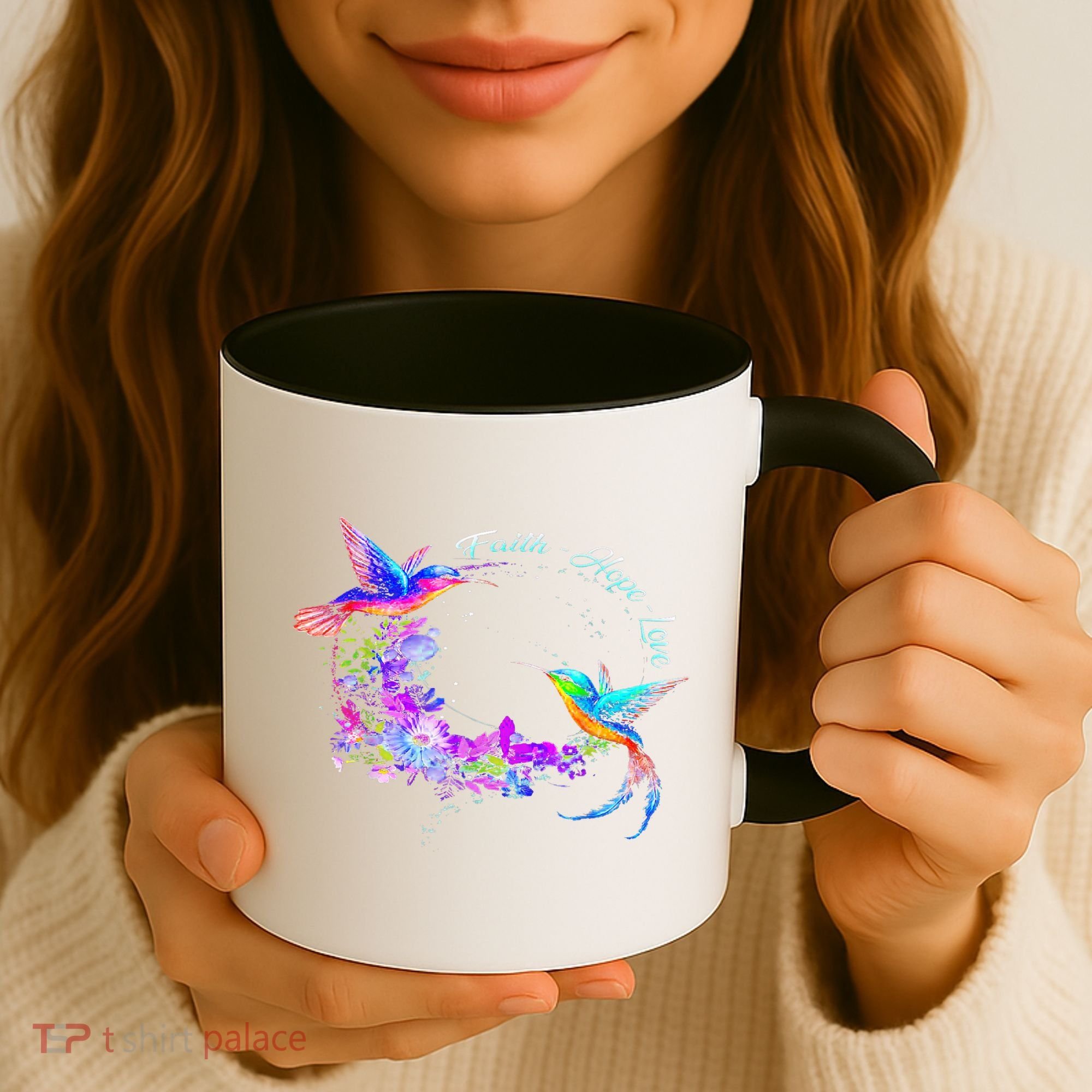 Hummingbird Bird Tree Beautiful Nature Spirit Coffee Mug